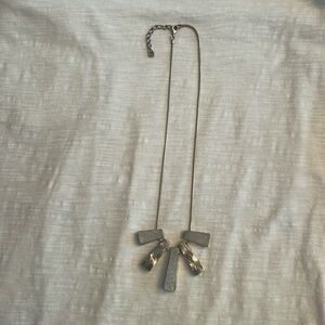 vintage, RARE Silpada Quartz reversible, adjust necklace